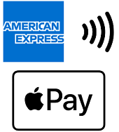 Apple Payでアメックスのタッチ決済が使えるマーク