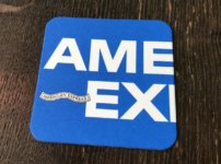 アメックスのコースター