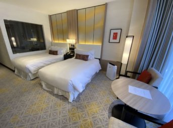 シェラトン都ホテル東京のエグゼクティブ・ツインルーム