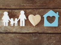 付帯保険・家族・ハートのイメージ