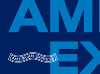 アメックスのロゴと模様