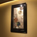 レストランに飾られたインテリア